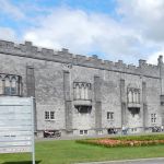 Castle courtyard