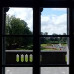 The garden below