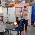 Glass blowing
