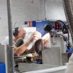 Cutting glass
