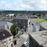 Looking down on old town