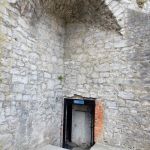 Stone mason shop entrance