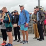 Line for the ferry