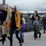 Line for the ferry