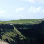 Trail along the cliffs