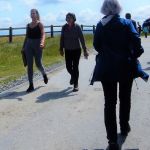 Crowds on the trail