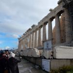 North side of the Parthenon