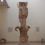 Placed on a pedistal