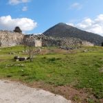 The approach to the Lion's Gate