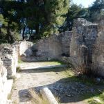 Curved walls at the old Roman BH