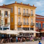 Cafe's in Syntagma Square of Nafplion