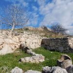 Formidable battlements within the city