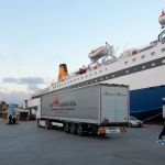 Passengers loaded after the trucks