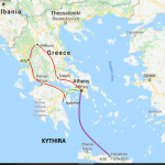 Ferry trip. Athens to Heraklion