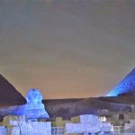 Pyramid light show