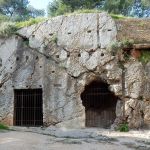 Supposed prison of Socrates