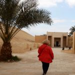 Entering Saqqara