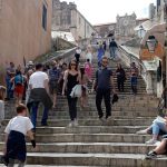 "The Walk of Shame" from below