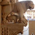 The Cathedral of St. Lawrence portal art