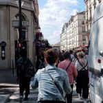 Average street crowd