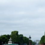 View down the Champ Elysee