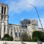 There used to be a spire in the center