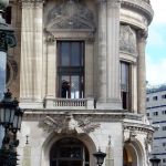 Pigeon nets over the facade