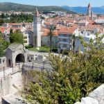 Trogir view from Fortress Kamerlengo