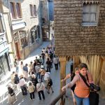 Cheerfully making the pilgramage