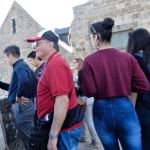 Looking over the bay