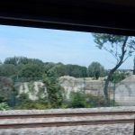 Eurostar - looking out window