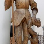 Saint George and his pet dragon