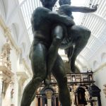 Another rape, cast in bronze