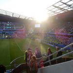 Finally, the sun goes down