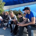 Waiting for the gates to open