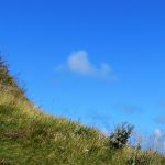 Ultra light over the cliffs