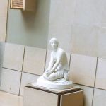 Quietly watching the crowd