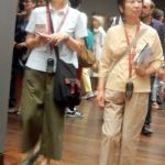 Moving along through the galleries