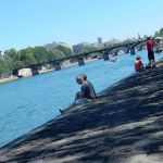 Broad walk along the river