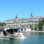 Seine tourist barge