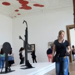 Breezing through the gallery