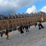 Marching on the palace