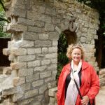Ellen by an old well
