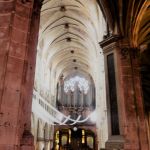 Ellen in the sanctuary of Church Saint-Séverin