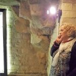 Listening to the guided tour