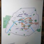 Map of the accessible areas