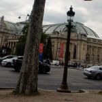 Outside the Grand Palais