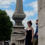 Lounging on the bridge