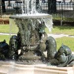 Park fountain