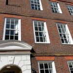 Charles Dickens' office on the 1st (2nd) floor